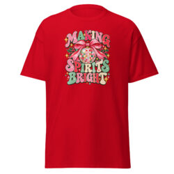 Making Spirits Bright Adult Tee
